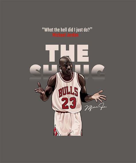 Michael Jordan The Shrug Digital Art By Kha Dieu Vuong