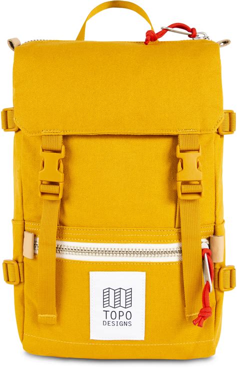 Topo Designs Rover Mini Pack yellow canvas at addnature.co.uk