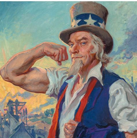 Uncle Sam Illustrator James Montgomery Flagg Antique Trader