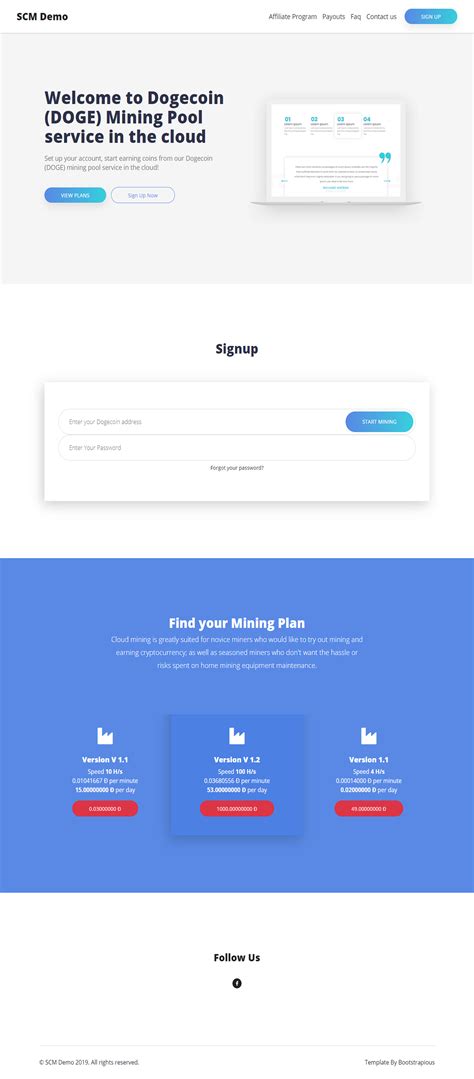 Smarty Scripts Landyminer Theme For Scm Script