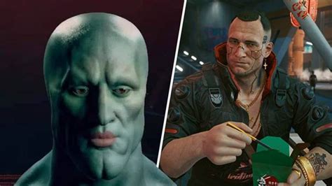 Cyberpunk 2077 Player Creates Handsome Squidward And Oh God My Eyes