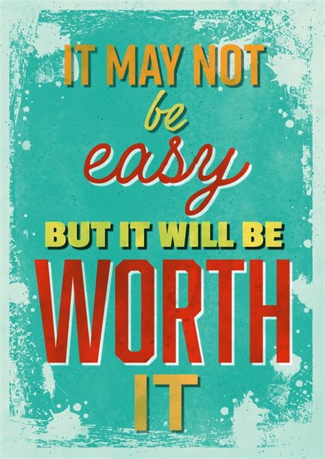 It May Not Be Easy But It Will Be Worth It Motivatie 🤩🤟🙌💸 Echte