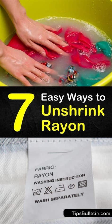 The next step to keep colors from fading will be to choose the cold wash option i.e. Rayon shrinks when washed in hot water and a washing ...