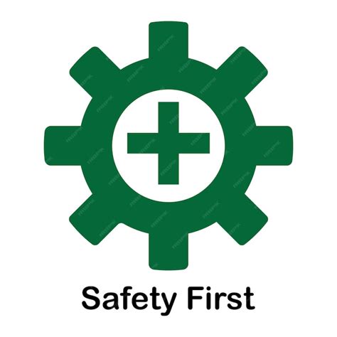 Premium Vector Safety First Icon