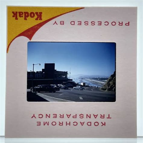 35mm Slide Vintage 1960s San Francisco Cliff House Street Scene Classic Cars 1245 Picclick