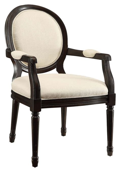 Raquel Occassional Chairs Oval Farmhouse Accent Chair Chair