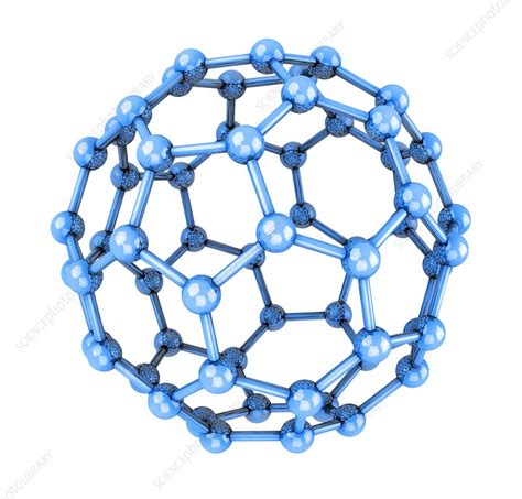 Buckminsterfullerene Molecule Stock Image C0103519 Science Photo