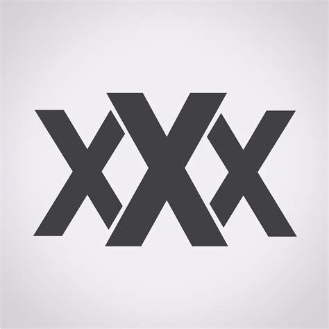 Xxx Icon Symbol Sign 644518 Vector Art At Vecteezy