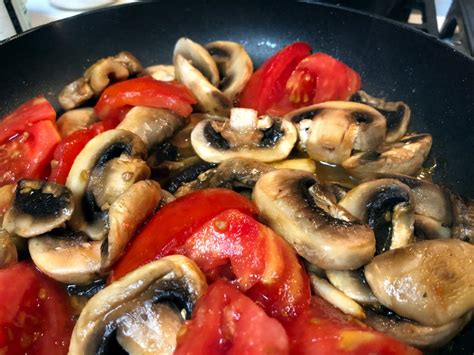 Mushroom And Tomato Stir Fry Oh Snap Lets Eat