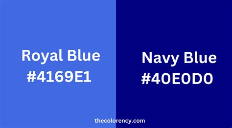 Royal Blue Vs Navy Blue All The Differences Explained