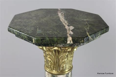 Antiques Atlas Green Marble Pedestal