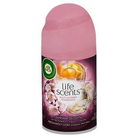 Air Wick Life Scents Freshmatic Ultra 6 17 Oz Summer Delights Automatic Spray Refill 62338