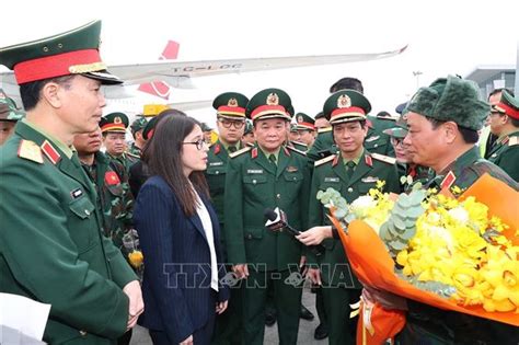 Vietnamese Military Rescue Team Completes Mission In Turkey Arrives