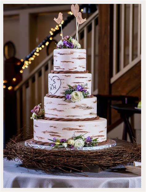 Confident Bride Rocks Martin Thornburg Wyomia Wedding Cake Tree
