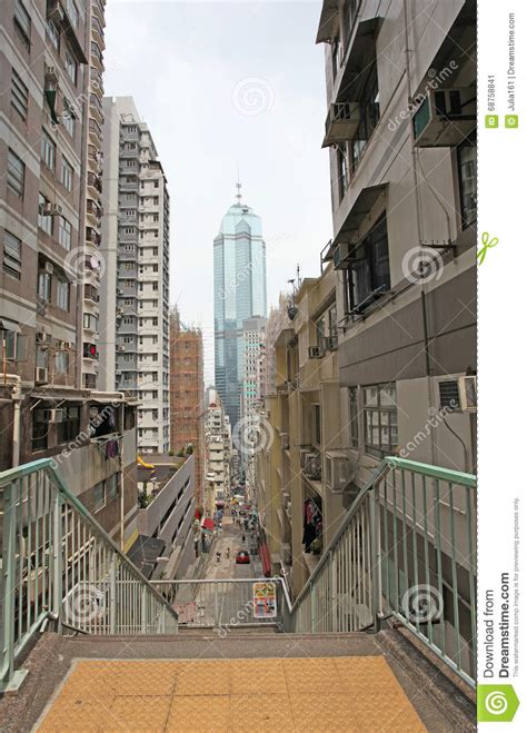 Soho Area In Hong Kong Editorial Photo Image Of Landmark 68758841