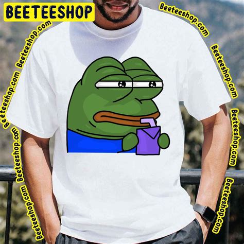 Pepe Hmmm Sip Trending Unisex T Shirt Beeteeshop