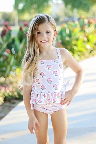 Swoon Baby Shabby Rose 2 Pc Bikini Tunic Swimsuit Sb105 Kids Swimwear
