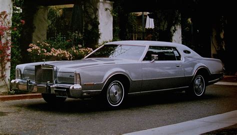 1973 lincoln continental mark iv in silver moondust metallic silver luxury group lincoln