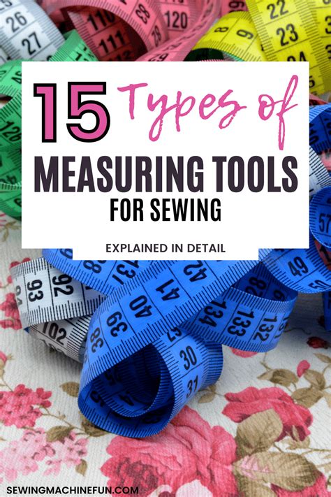 15 Types Of Measuring Tools In Sewing Names And Pictures