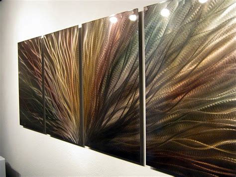 15 Best Collection Of Abstract Metal Wall Art Panels