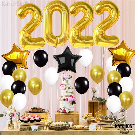 Big Gold 2022 Balloons Graduation Set 40 Inch Graduation Decorations 2022 Class Of 2022