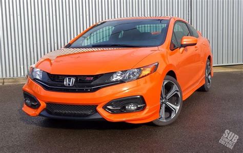 The 2014 Honda Civic Si Coupe In A Very Bright Shade Of Orange Check