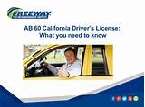 Ab 60 License California