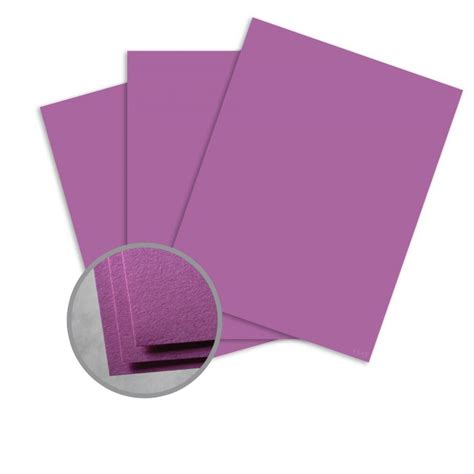 Planetary Purple Card Stock 8 12 X 11 In 65 Lb Cover Smooth 30