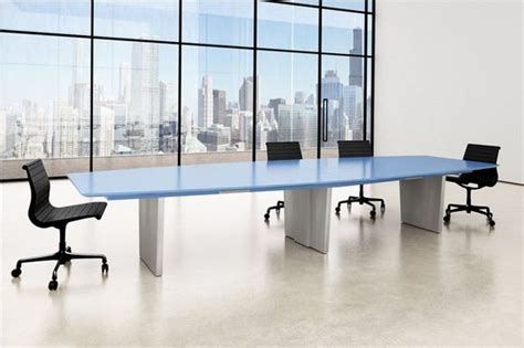 Moreover, it provides the space for 12 seats to be seated around the table. Contemporary Glass Top Conference Tables