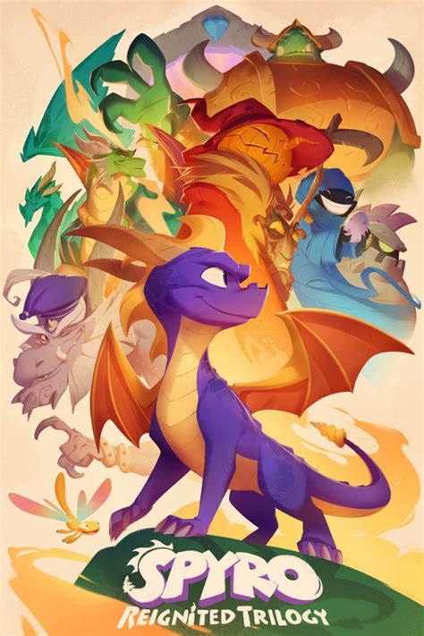 Spyro Reignited Trilogy Concept Art Gallery Spyro The Dragon Gaming