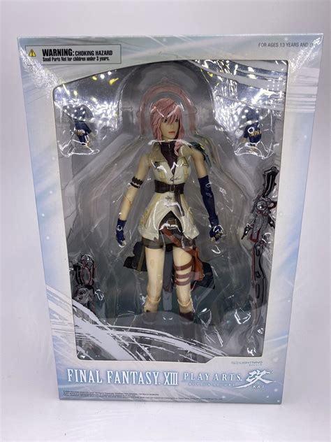 Final Fantasy Xiii Play Arts Kai Lightning Figure Square Enix Game Girl