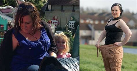 Too Fat To Ride Mum Sheds Half Her Body Weight After Getting Trapped