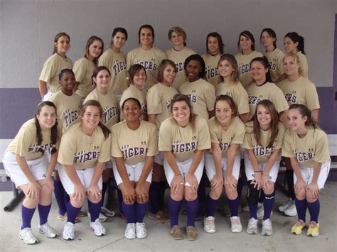 Hahnville Softball Girls Pictured In No Particular Order Are Gina