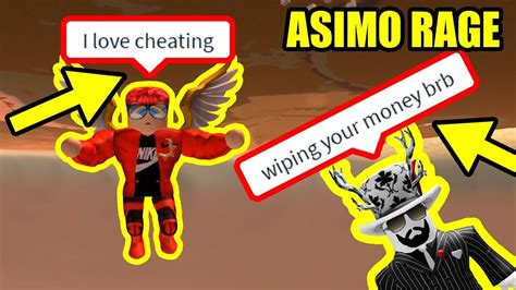 Asimo3089 Gets Mad At Me For Doing This Roblox Jailbreak Youtube