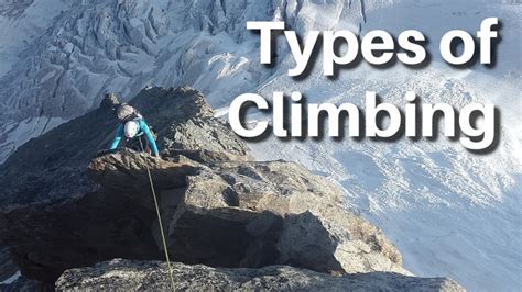 The Different Types Of Climbing Rock Climbing 101 Red Point Climb