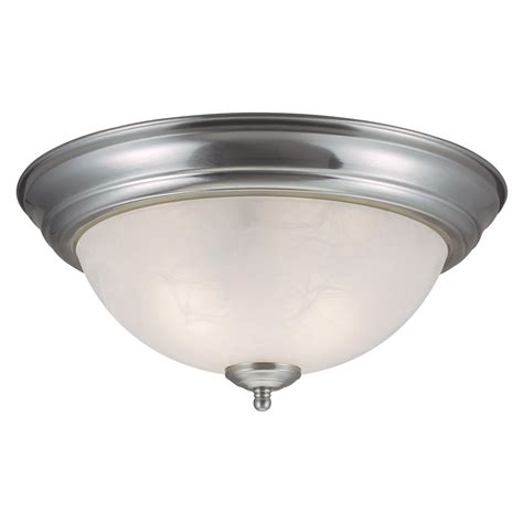 Design House 511550 Millbridge Traditional 2 Light Indoor Flush Mount Ceiling Light Dimmable