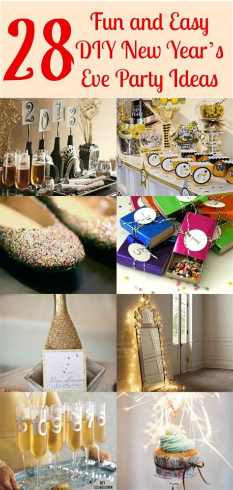 28 fun and easy diy new year s eve party ideas diy and crafts