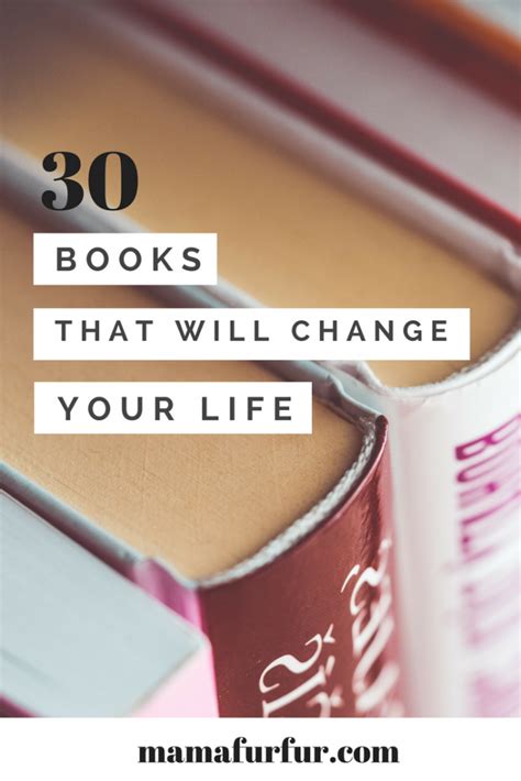 30 Books That Will Change Your Life Personal Development Mamafurfur