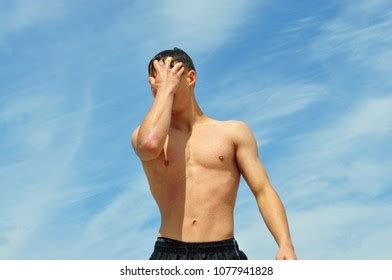 Handsome Guy Relief Figure Naked Torso Stock Photo Shutterstock