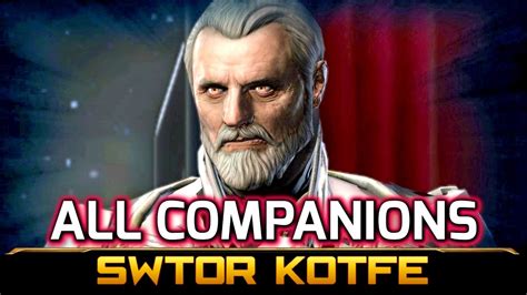 How to start kotfe in swtor. SWTOR KOTFE VALKORION REACTS™ TO ALL COMPANIONS (Knights of the Fallen Empire) - YouTube
