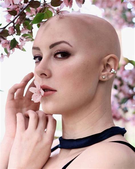 Pin On Bald Women Shaved Head Women