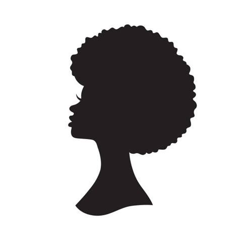 Afro Silhouette Illustrations Royalty Free Vector Graphics And Clip Art