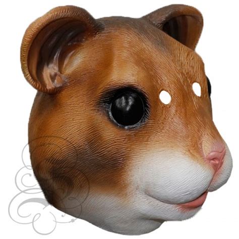 Latex Hamster Mask Animal Overhead Party Mask