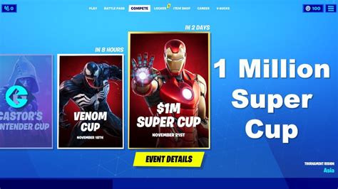 Over the course of these few days, the best of the best within the world of fortnite will be on display. How To Join The Fortnite $1M Marvel Super Cup