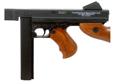 Sporting Goods 6mm Bb 350 Fps Thompson M1a1 Electric Wwii Airsoft Aeg