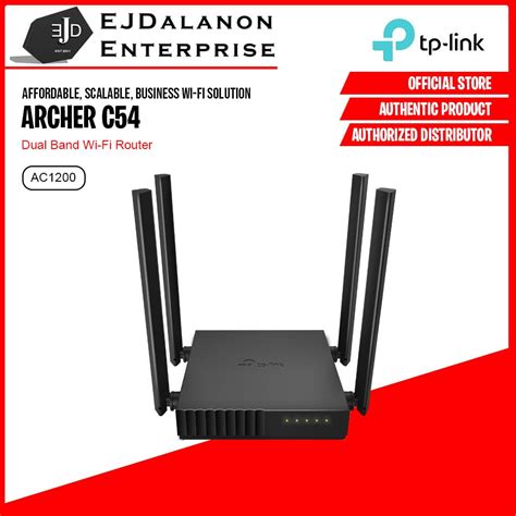 Tp Link Archer C54 Ac1200 Dual Band Wi Fi Router Access Point Range