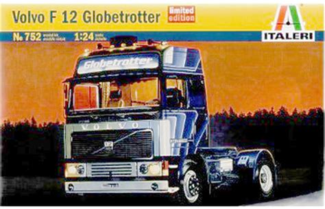 Italeri 752 Volvo F12 Globetrotter Truck Kit 124