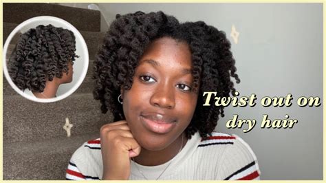 Quick twist out on dry natural hair is a great way to style your hair. Fluffy twist out on dry natural hair - YouTube