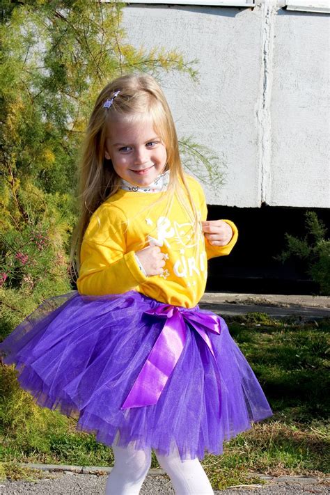 Purple Tulle Skirt For Kids Ballet Tutus For Girls Tulle Skirt Baby