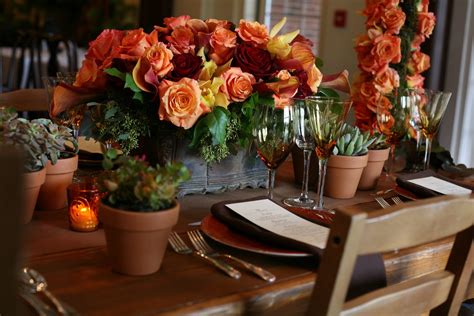We know everyone has their. Jessica's Country Flowers: Rustic table setting